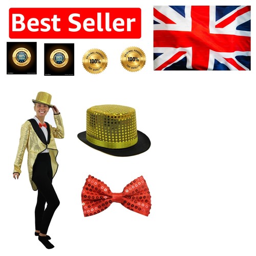 Elegant gold sequin costume - gold,