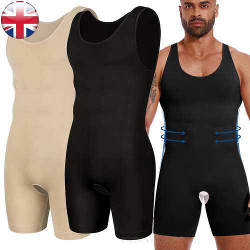 Men shapewear bodysuit - shapewear, full