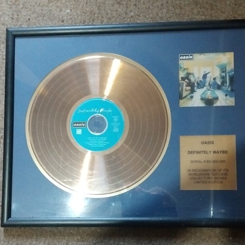 Oasis definitely maybe - oasis, framed