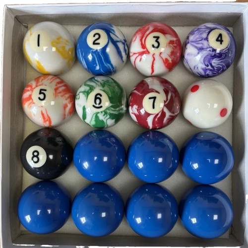 Unique pool ball set - pool,