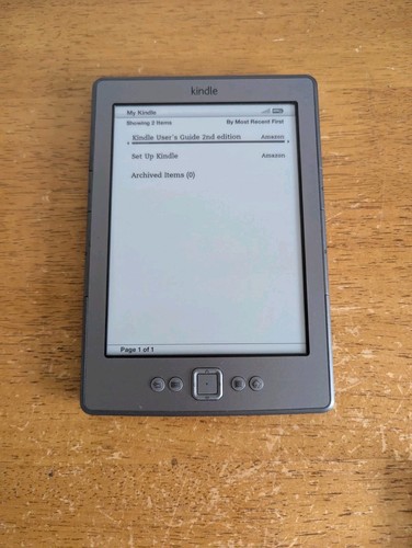Amazon kindle 4th generation - kindle,