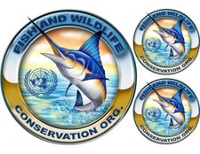 Conservation Boat Stickers