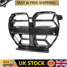 Replacement For M3 G80 M4 G82 G83 CSL Front bumper Grill Grille Carbon Look 