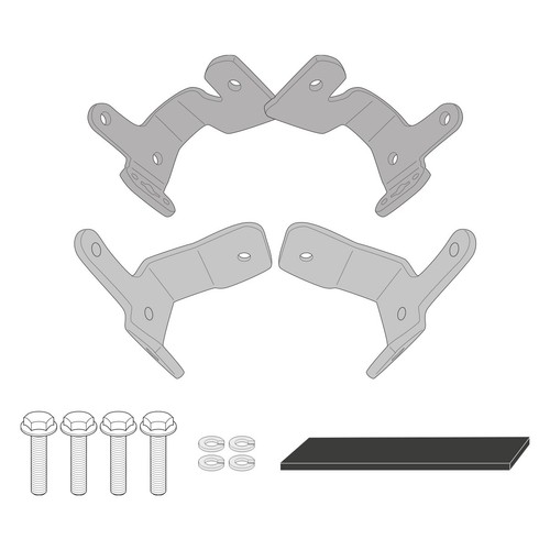 Givi side frame adapters kit - givi,