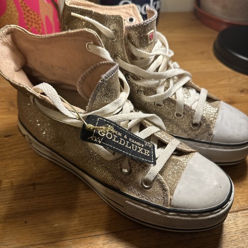 Rock candy goldluxe converse - candy,
