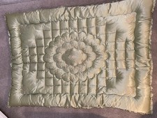 Vintage Quilted Light Green