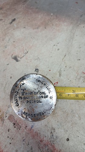 Vintage motorcycle fuel tank - vintage,