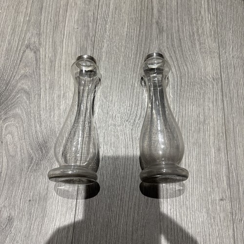 Cut glass silver bud - cut,