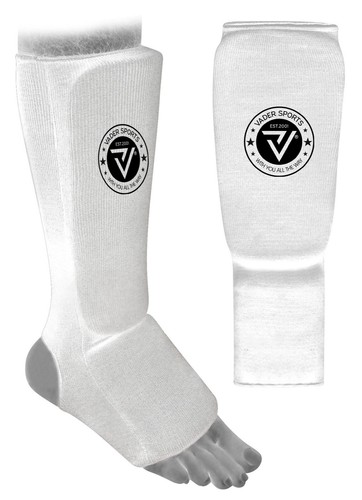 Shin and instep pads white - instep,