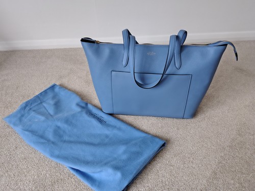 Smythson east west tote bag - east,