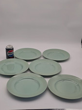 6 x Woods Ware Green BERYL