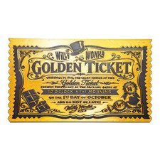 Printed willy wonka - printed,