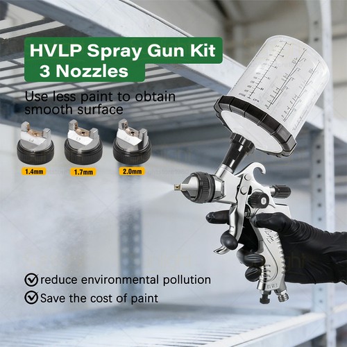 Hvlp spray gun kit gravity - spray,