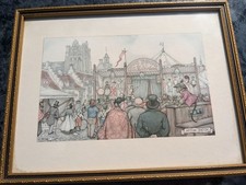 Anton Pieck Prints x 2 Circus