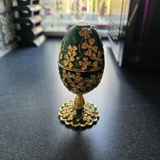 Faberge type egg inside in a