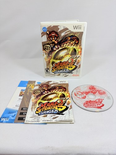 Nintendo wii mario strikers - mario,