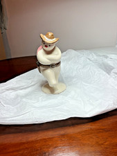 Royal Doulton The Snowman Collection “Cowboy Snowman”  Figure DS 6, 1985 mint.