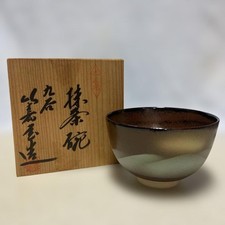 Kutani ware Yamakado-zukuri matcha bowl