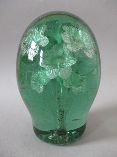Large antique victorian green - victorian,