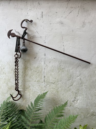 Antique butchers steelyard - antique,