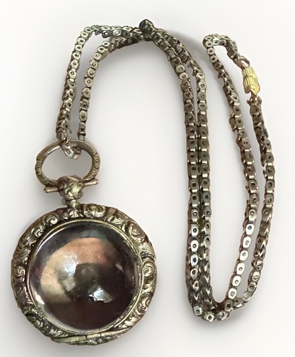 Antique locket pendant - antique,