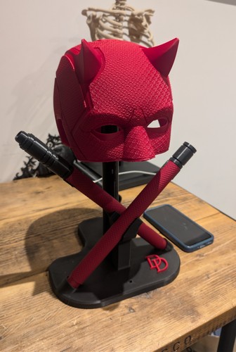 Printed daredevil helmet - daredevil,