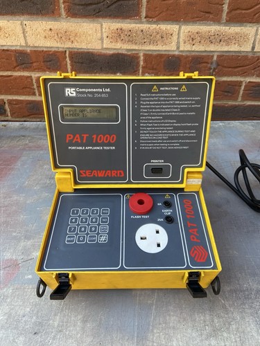 Seaward pat1000 pat tester rs - pat1000,