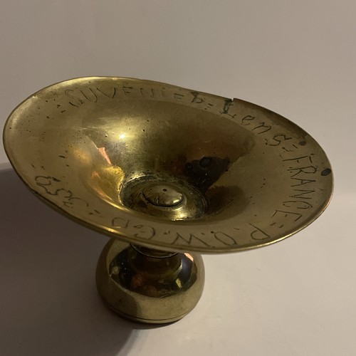 Ww2 trench art small footed - trench,