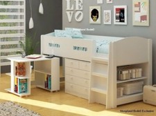 Cabin Bed With Desk And