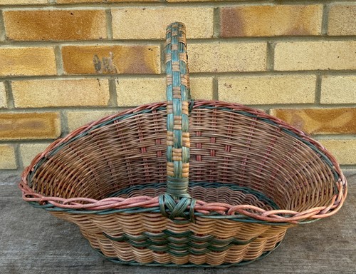 Large vintage wicker - wicker, country