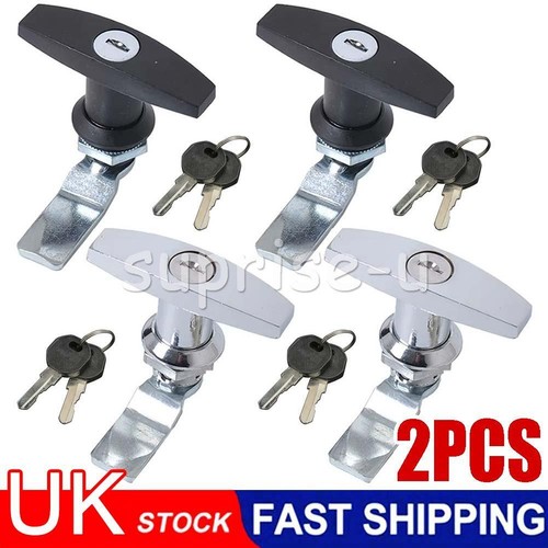 2pcs handle lock toolbox - t-handle,