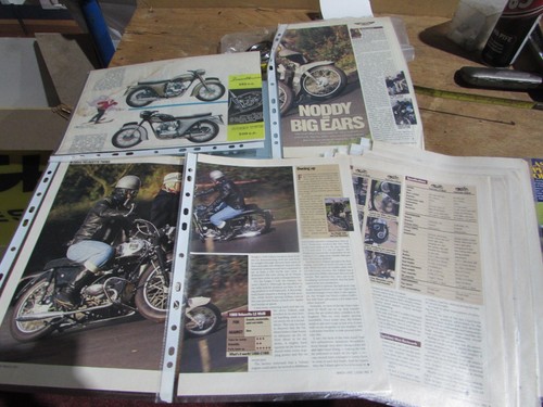 Lot velocette clippings - lot,