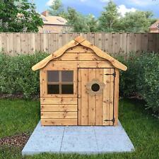 Waltons 4x4 Wooden Garden Playhouse Shiplap Apex Wendy House Activity Sets 4ft