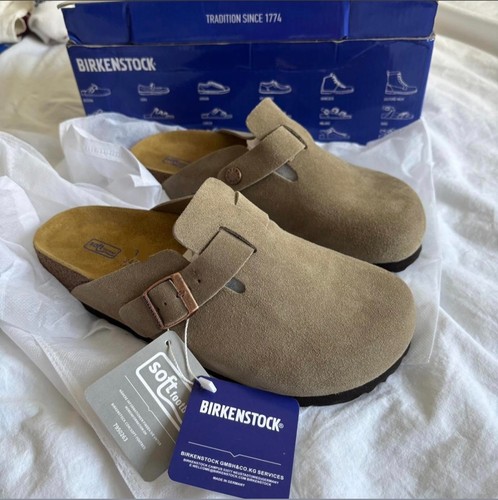Birkenstock boston taupe - birkenstock,