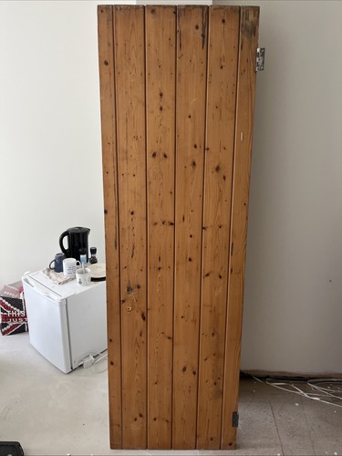 Solid wood barn door pine - wood,