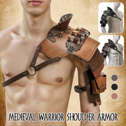 Medieval single shoulder armor - single,