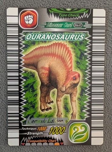 Dinosaur king card - dinosaur,