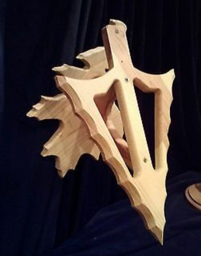Solid wood taxidermy european - solid,