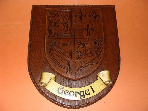 Coat arms king - george, i