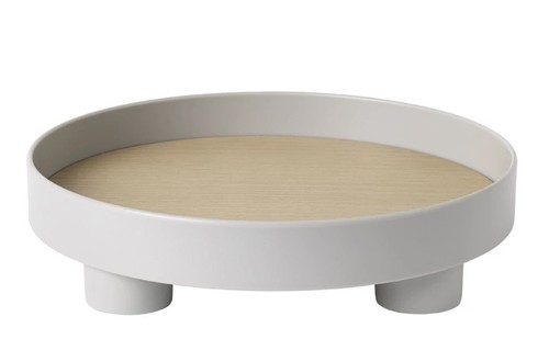 Muuto grey platform - tray, oak