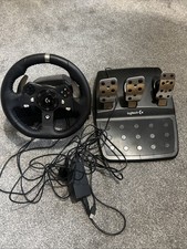 Logitech G920 Racing Steering Wheel with Pedals | Black | Xbox | PC