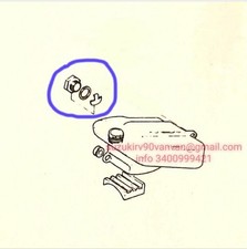 Suzuki Rv 90 TRANSPARENT EYE SET OIL TANK LEVEL ORIGINAL SUZUKI 