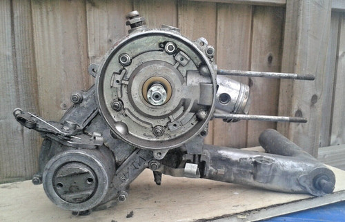 Vintage vespa scooter engine - vespa,