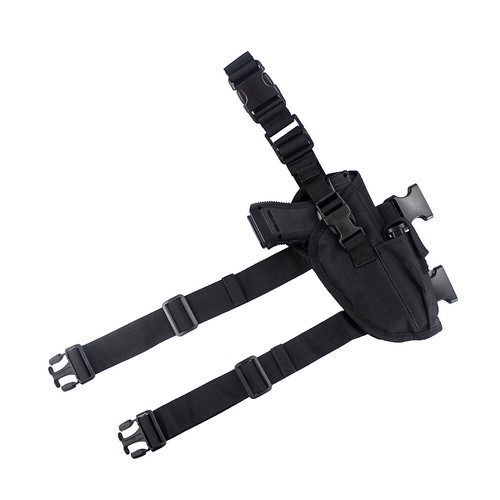 Leg thigh gun holster with - thigh,