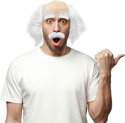 Grandpa wig set - set, costume