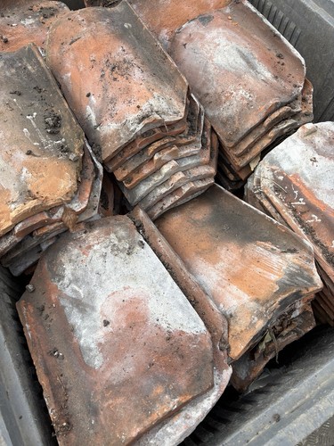 Reclaimed pan tiles clay - tiles,