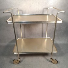 Vintage Woodmet Drinks Trolley