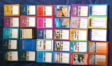 50  Trivial Pursuit Question & Answer Cards Various Editions  See Drop Down Menu