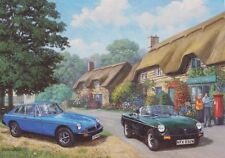 MGB & MGB GT British Classic Car Blank Birthday Fathers Day Card