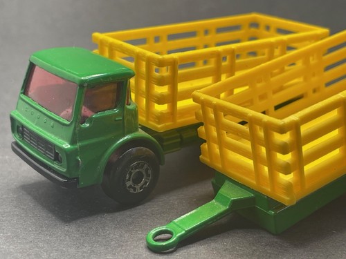 Matchbox dodge cattle truck - matchbox, &